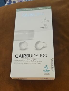 QairBuds 100 White True Wireless Earbuds